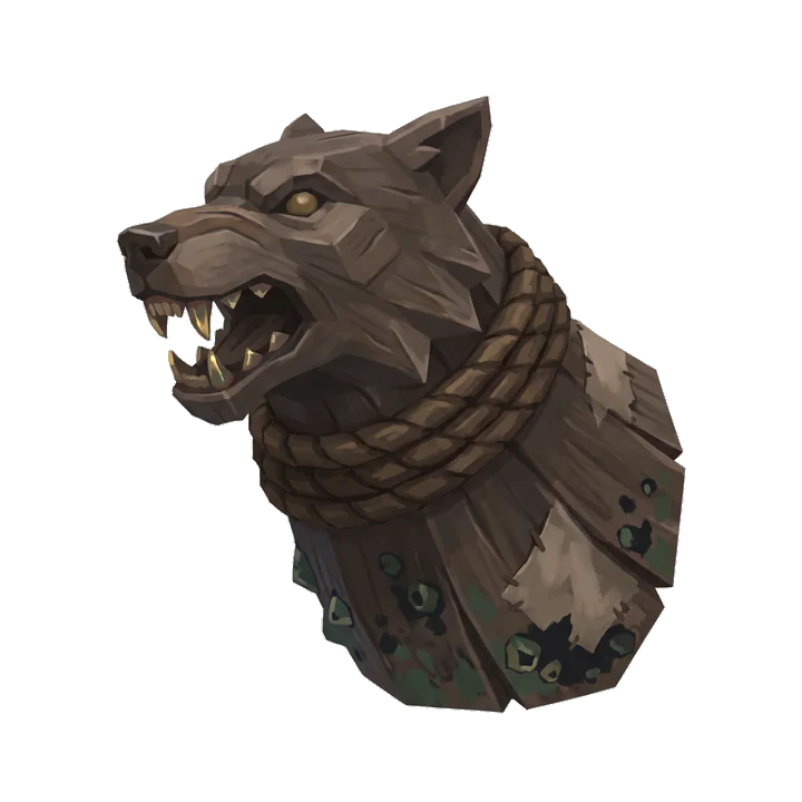 Concept: the Sea-Wolf's snarling wolf figurehead